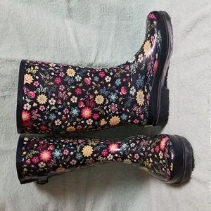 'Flor galore' rain boots